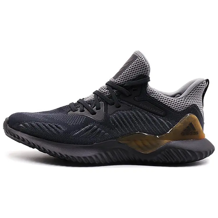 Adidas Alphabounce Beyond Grey Carbon Comfort Low Top Running Shoes Men's cg4762