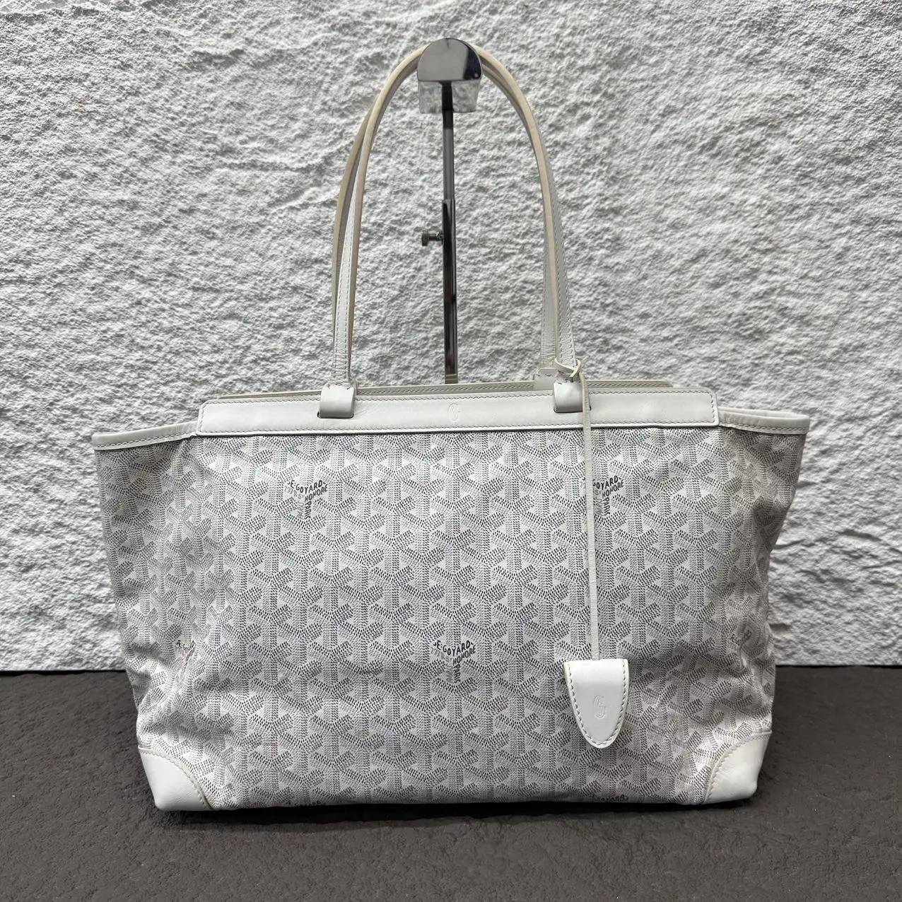 Pre-owned Goyard leather tote bags PM Bellechasse Biaude tote bag JV00306 NO1