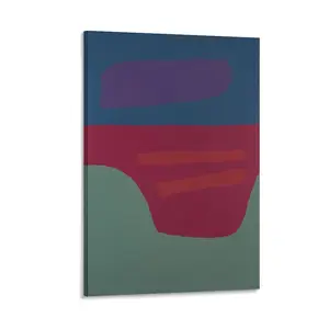Etel Adnan Poster Untitled Canvas Famous Paintings,Decorative Picture Prints Modern Decor (23) Poster Canvas Wall Art For Bedroom Decor Bar Office Room Decor Gift