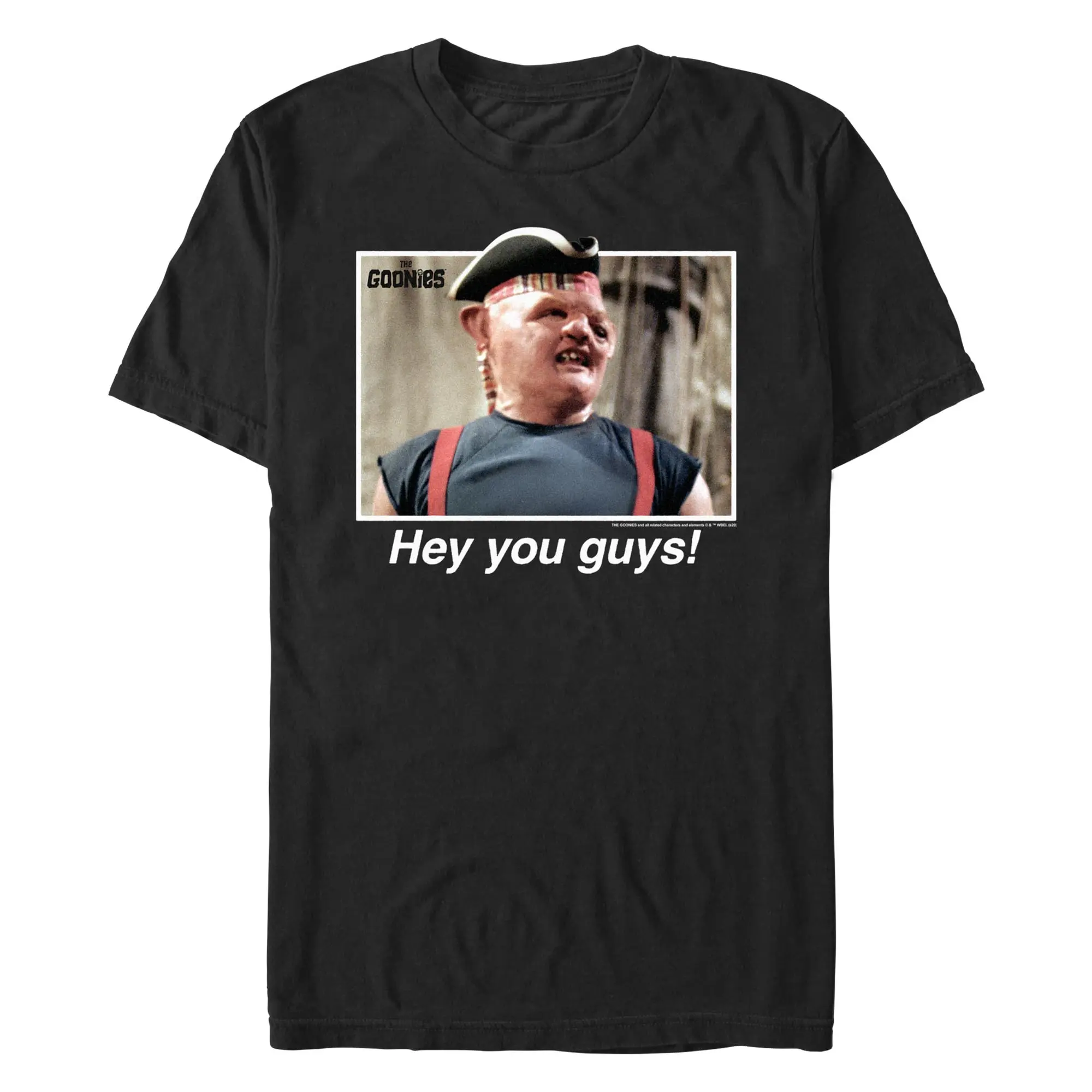 Men's The Goonies Sloth Hey You Guys Photo T-Shirt