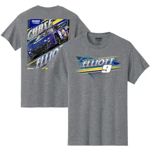 Chase Elliott 9 Racing T-Shirt 2 Sides – Vintage Car Graphic Shirt, Men’s Tops, Motorsport Fan Gift
