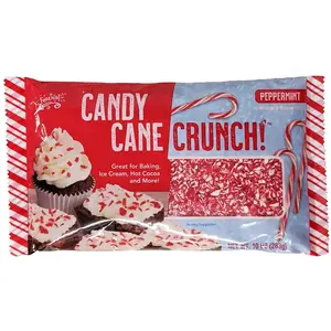Brand Castle Candy Cane Peppermint Crunch – 10 oz for Baking, Desserts & Sprinkles