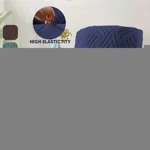 Soft Stretch Recliner Slipcover | 92% Polyester + 8% Spandex, High Elasticity Full Coverage, Anti - Slip Pockets,Prevent pet scratching, Machine Washable for Sofa Recliner Chairs