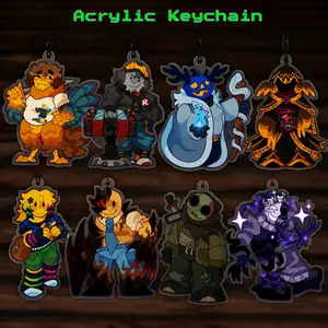 FORSAKEN SERIES 2 - Keychains: Shedletsky, Builderman, Dusekkar, Taph, Noob, John Doe, Slasher, Noli