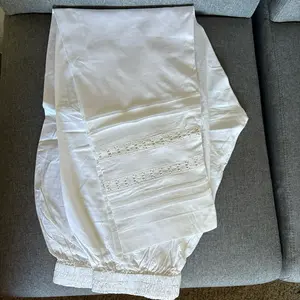 Plain white Shalwar/trouser