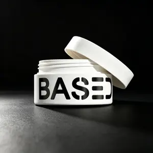 BASED 3oz Hair Clay, Strong Hold Matte Styling Paste, Non-Toxic Formula with Shea Butter, Beeswax & Natural Clays