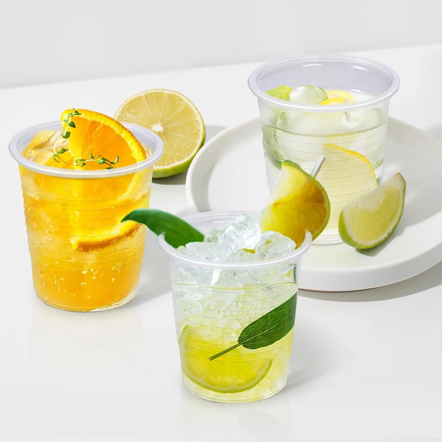 100 Pack 3 oz Plastic Cups, Clear Disposable Plastic Cups Bulk, Small  Mouthwash Cup, Cold Drinking Cup for Travel, Bathroom, Travel, Picnic -  TikTok Shop