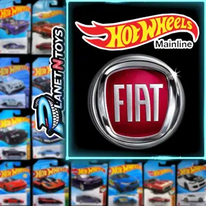Hot Wheels Fiat Mainline (European Cars – 1:64 Diecast)
