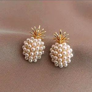 pineapple earrings jewelry