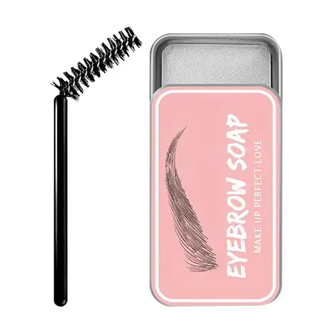 Eyebrow Soap & Gel Wax, Waterproof Eyebrow Styling Soap, Eyebrow Makeup Tool For Women, Summer Makeup Gift, Valentine's Day Gift