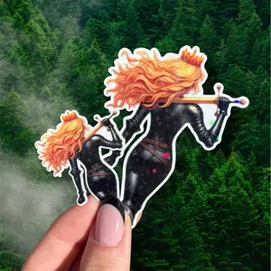 Aelin Sticker, Cup, Vinyl, Kindle, Laptop, SJM Sticker, Throne of Glass, Gift vinyl sticker water bottle