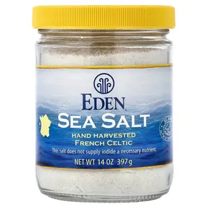 Eden Foods Sea Salt, 14 oz (397 g)