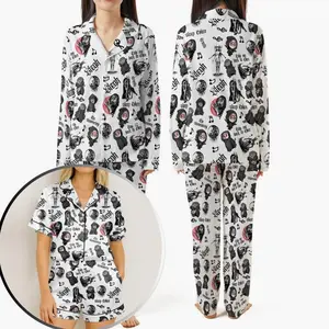 Sleep Token Pajamas, Rock Band Merch, Short Pajama, Long Pajama, Sleep Token Sleepwear HYI8Z