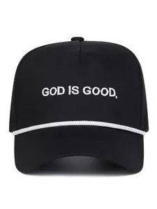 Unisex God Is Good Baseball Cap, Faith Cap, Adjustable Sun Protection Casual Hat, Outdoor Travel Beach Vacation, Spring & Fall Wear, Snapback Cap