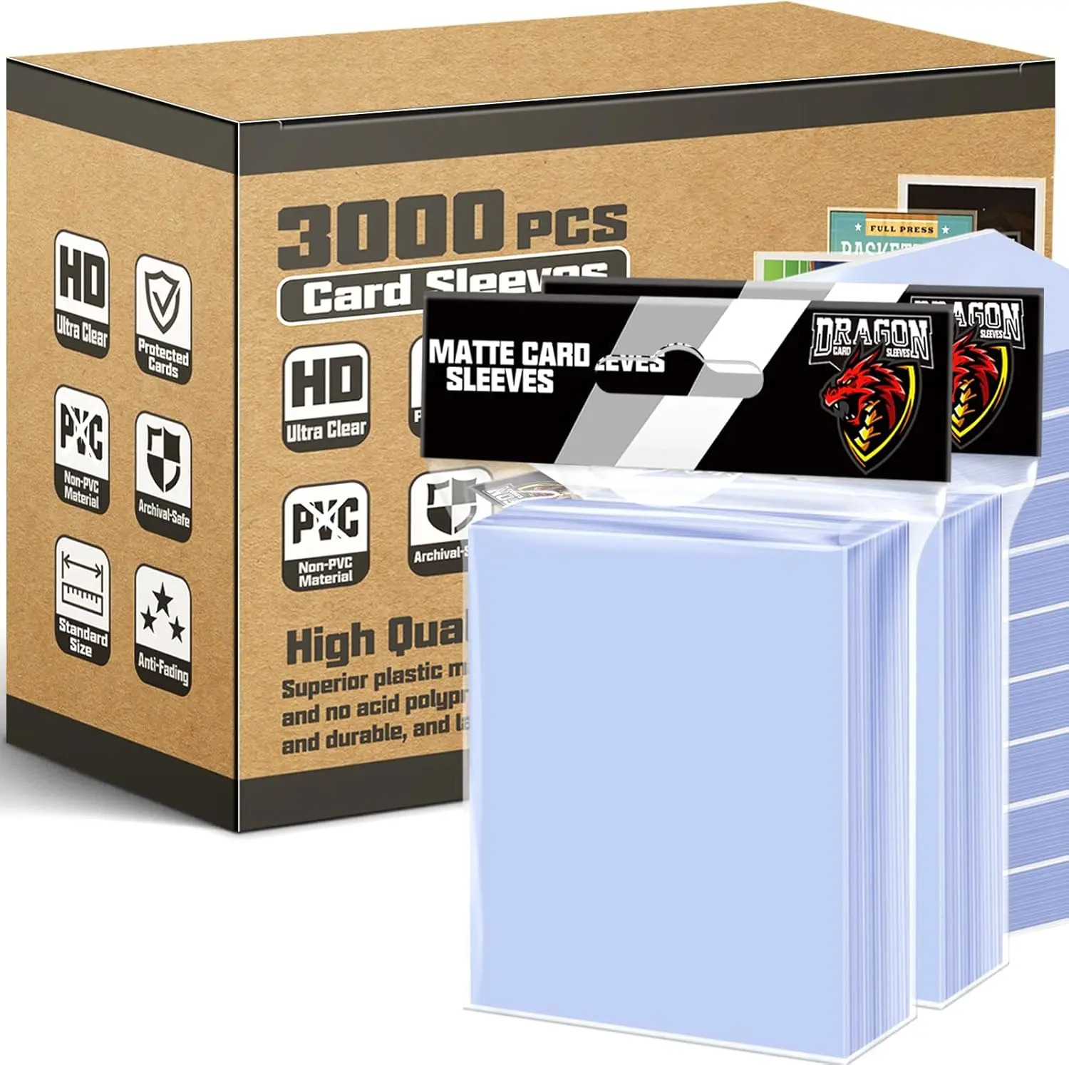 card sleeves for shipping Amazon.com: Trading Card Shipping Protectors - Premium Ultra Strong Plastic  Inserts - 110 Pack