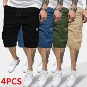 Men’s summer cargo shorts — fashion label; multiple pockets utility work bottoms; lightweight, breathable casual hiking shorts; outdoor army-style combat shorts for men; loose fit for everyday wear,summervibes