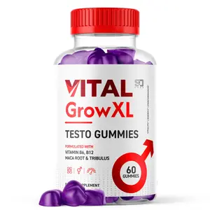 Vital Grow XL Gummies - Advanced Formula Vitamin Supplement - 60 Gummies for Nutritional Support and Optimal Health