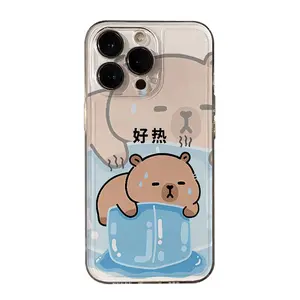 Loopy Cute Phone Case for iPhone 16 15 12 14 13 11 PROMAX PLUS X XR XSMAX Shockproof Silicone Protector TPU 1Tpuk250414T36 Anti-Fall Flexible Absorption