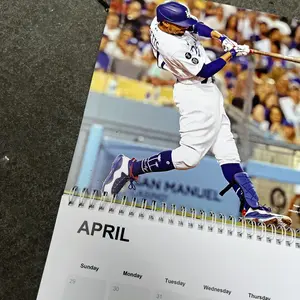 New 2026 Baseball Calendar, Baseball Gift, Christmas Gift