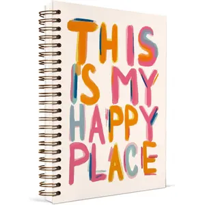 Happy Planner Notebook Happy Planner Notebook, Positive Office Supplies, Gifts for Women, Girl Friends, Inspirational Gifts, Women's Motivation Journal, 8.3*5.5 inches