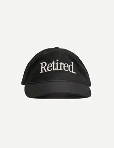 Retired Hat Black Retired Hat Black