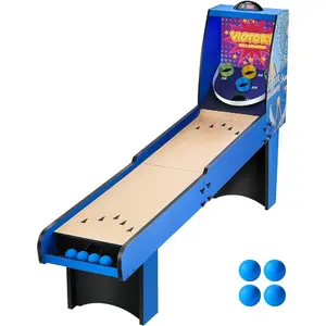 VEVOR 8' Roll and Score Classic Arcade Game Table, Sky Ball Arcade Machine Indoor with Electronic Scorer, Sound, Automatic Ball Return for Adults Youth Family Recreation Game Room, 4 Balls IncludedVEVOR Super Brand Day