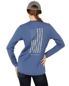 Ariat Women's Women'S Rebar Workman Reflective Flag Long Sleeve Tee - 10052681