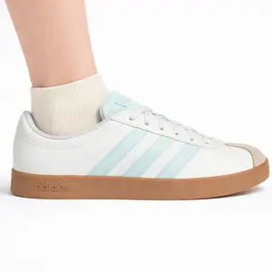 Adidas Women's VL Court Base Sneakers, Halo Blue, JI1767