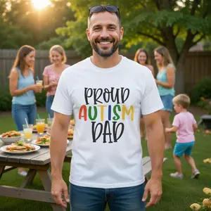 Proud Autism Dad T-Shirt