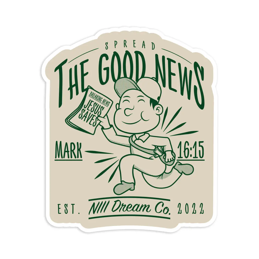 Good News Sticker