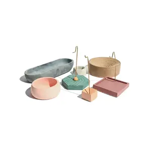 Modern Concrete Incense Burner - DISCOUNTED/2nds