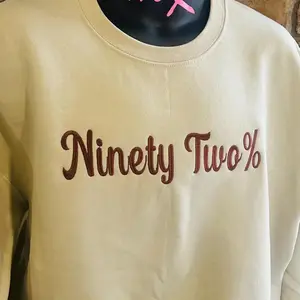 92% embroidered sweatshirt, inspirational shirt, 92 percent stood strong, women’s rights, blackwomensrong, empowered votes,