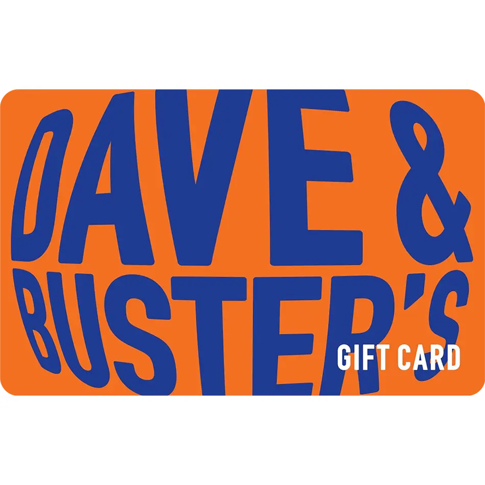 Dave & Buster's eGift Card | Arcade Games, Dining & Entertainment
