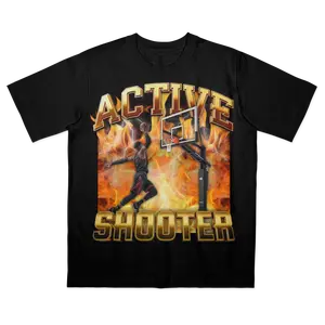 Active Shooter T-Shirt, Tee Funny Meme, Funny Meme T-Shirt, Joke Tee, Gift Shirt, Trending Shirt, Oddly Tee, Active Shooter Basketball Shirt