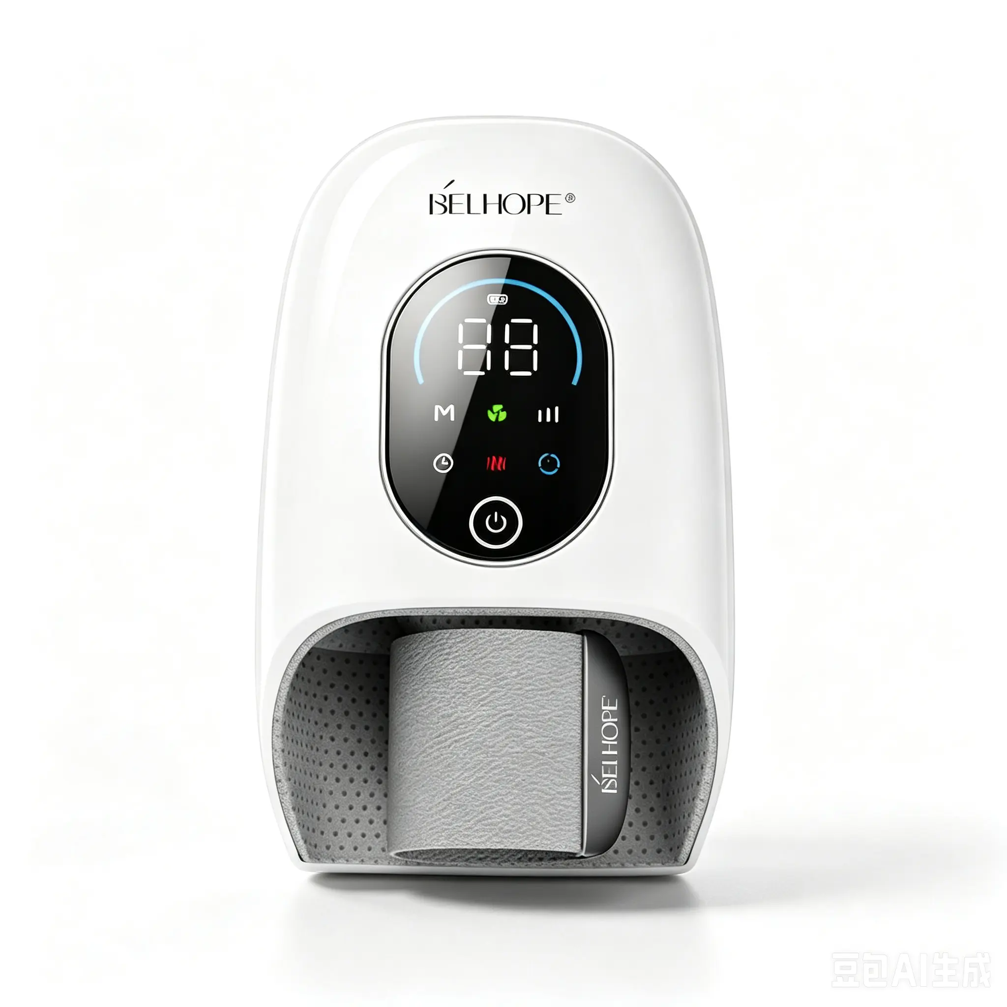 Hand Massager with Graphene Heat & Cooling Fan, 9 Modes/9 Intensity, Pressure Sensor, Wrist Airbag, 3000mAh Cordless, Carpal Tunnel & Arthritis Pain Relief Therapy Gift