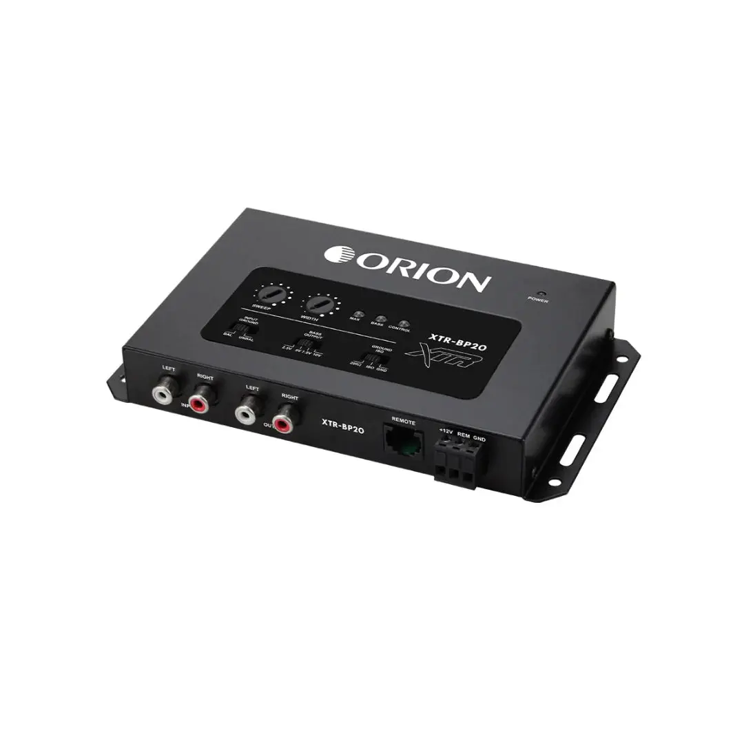 Orion XTR-BP20 Bass Processor with 10V Output & Precision Bass Control