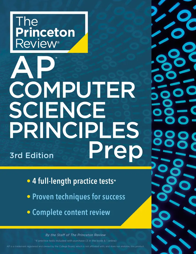 USED-Princeton Review AP Computer Science Principles Prep, 3rd Edition: 4 Practice Tests + Complete Content Review + Strategies & Techniques by The Princeton Review (Paperback)