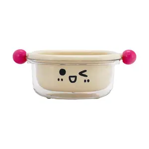 KAWASIMAYA Small Double Layer Colander Strainer Basket - Creamy White, Fine Mesh Draining, Easy Storage, Kitchen Essential