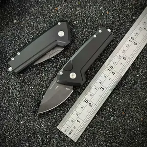 839 Folding Knife BK Outdoor Aluminum Alloy Pocket Knife Portable Mini EDC Camping Hunting Self Defense Tool Wholesale