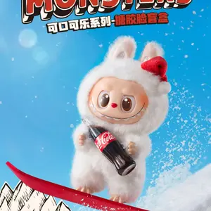 POP MART THE MONSTERS COCA-COLA SERIES-Vinyl Face Blind Box Keychain figurine collectibles