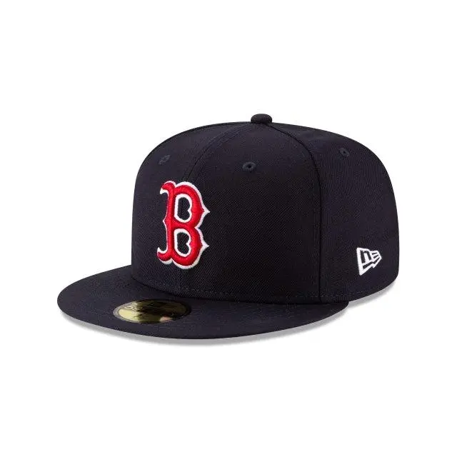 Embroidered Letter B Closed Back Baseball Cap Flat Bill Hip Hop Hat