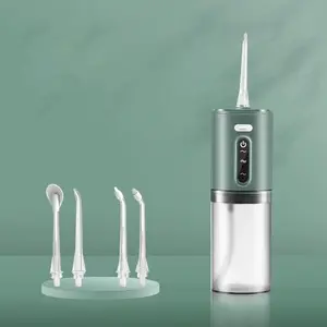 Rechargeable Water Flosser, Portable Oral Irrigator with Nozzle, Waterproof Water Flosser for Home & Travel, Personal Oral Care Appliances