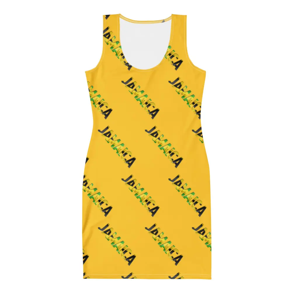 jamaican bodycon dress Amazon.com: Srengjodk Jamaica Flag Patterned Maxi Dress - Jamaican Evening Party Dress