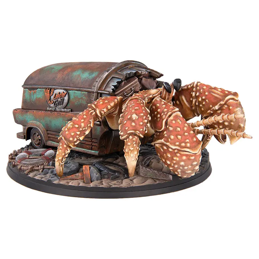 Modiphius Entertainment MUH190103 Fallout Hermit Crab Creatures Miniature Set - Home Decor Statue Figurine