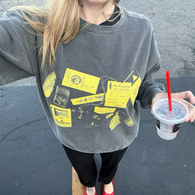 Whats in My Bag? Sweatshirt - Cotton Crewneck