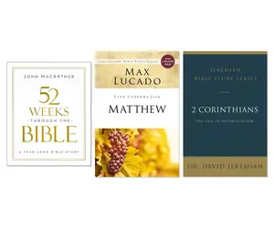 Complete Bible Study Starter Kit: 3-Book Complete Bundle Set - Paperback