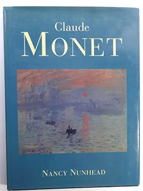 Used Barnes & Noble Coffee Table Book - Claude Monet by Nancy Nunhead (Hardcover, 128pp, Very Good Condition) - English, Lots of Monet Works Inside, Hard Cover, 2.66 Pounds