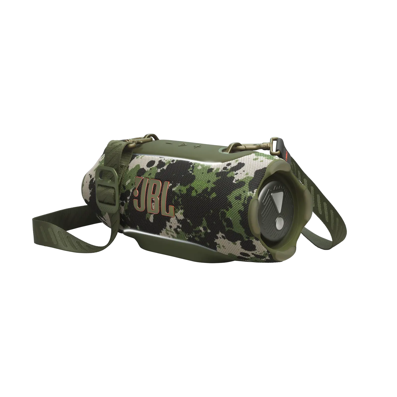 JBL Xtreme 5, Portable waterproof speaker with massive legendary JBL sound, ambient edge lighting, and a convenient shoulder strap