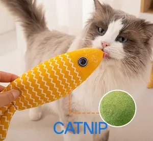 Catnip Fish Toy for Cats Latest Cat Toy for Pets Engaging Playtime
