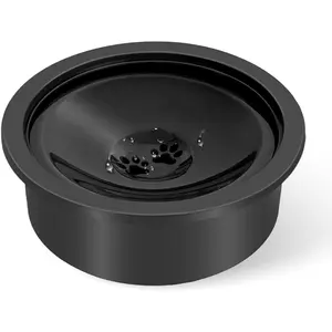 No Spill Water Bowl for Dogs, 30oz Slow Drinking Dog Slobber Stopper, Non Spilling Messy Splash or Drip, Fits into Elevated Pet Feeder